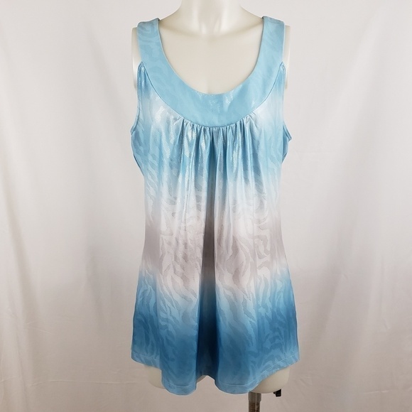 FASHION Bug Ombre Tank NWT Size L - Picture 2 of 6